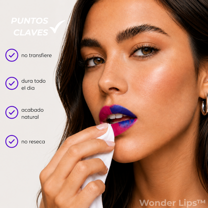 WonderLips™ - Aplica y olvídate que llevas labial